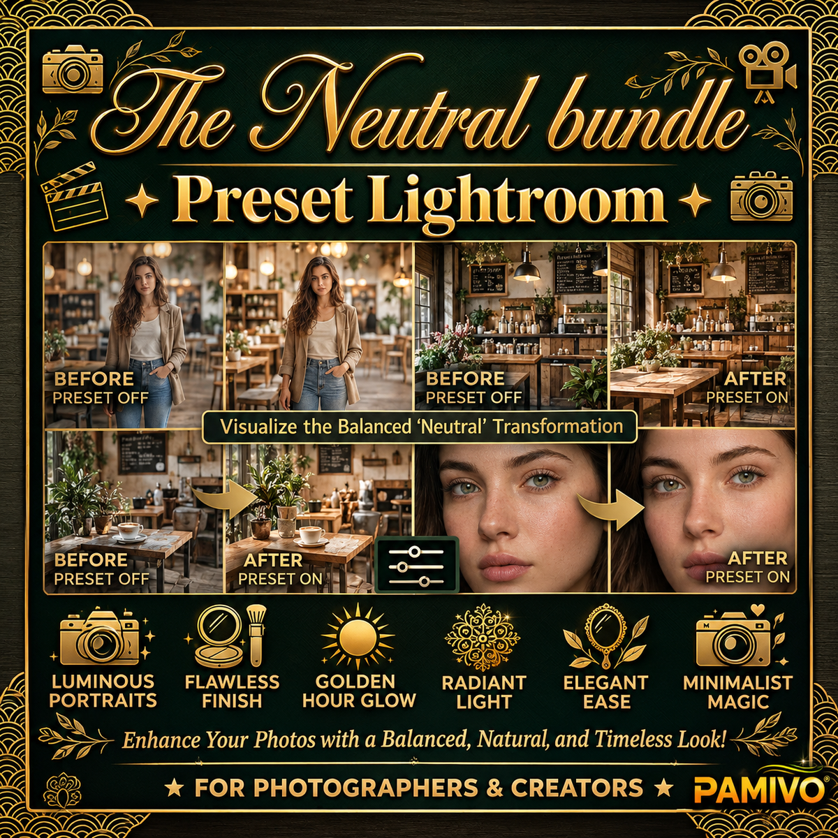Neutral Presets Bundle Lightroom