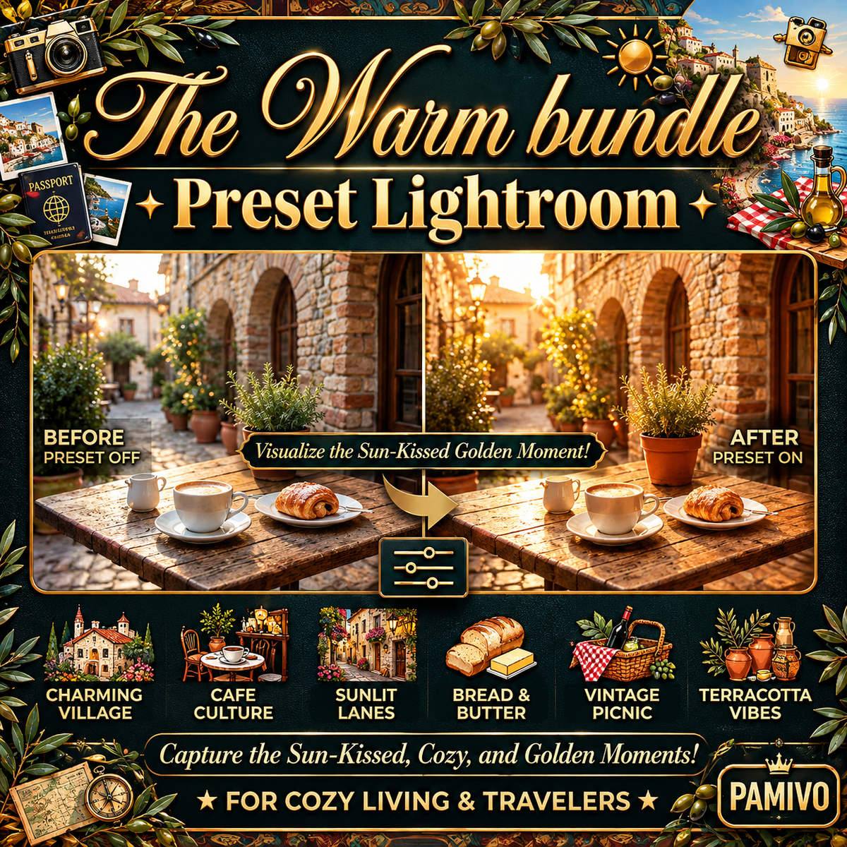 Warm Presets Bundle Lightroom