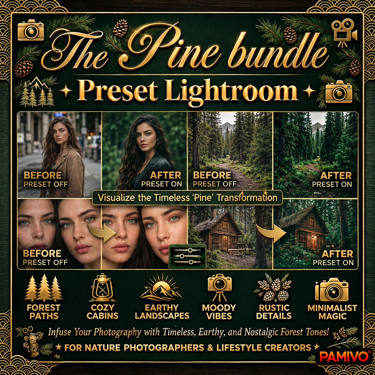 Pine Presets Bundle Lightroom
