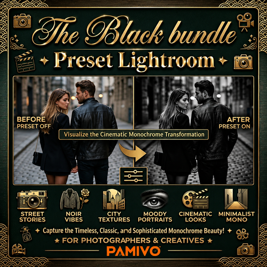 Black Presets Bundle Lightroom
