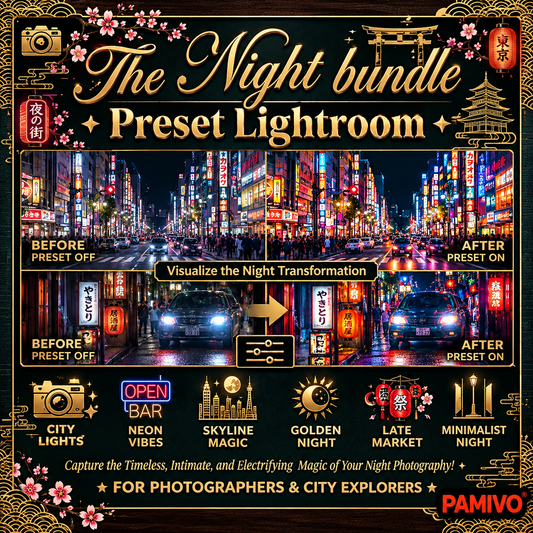 Night Presets Bundle Lightroom