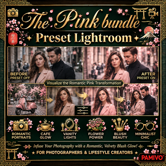Pink Presets Bundle Lightroom
